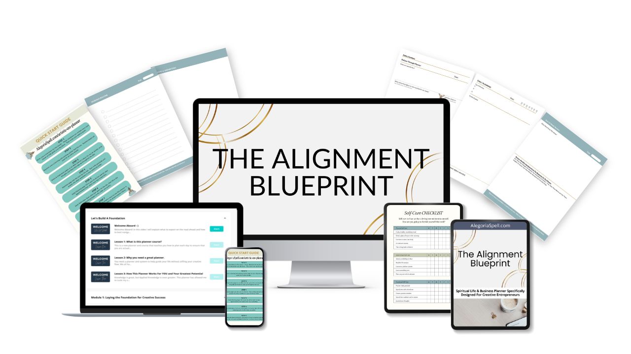 The Alignment Blueprint | Instant Digital Download + Video Course.